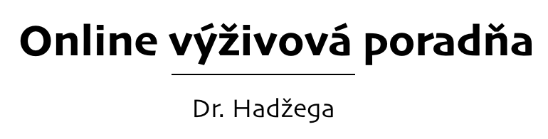 Tomáš Hadžega – Výživový poradca a Online výživový poradca